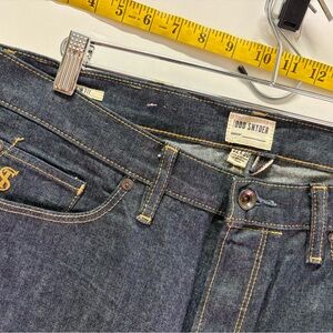 Todd Snyder Men's Dark Blue Jeans